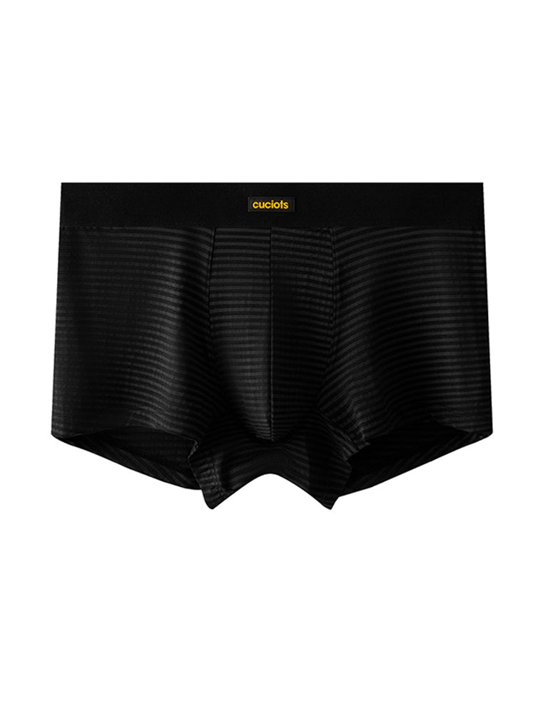Orlvs-underwear-3 Pack Men's Ice Silk Lightweight Cool Breathable 3D Pouch Trunks-gay-underwear