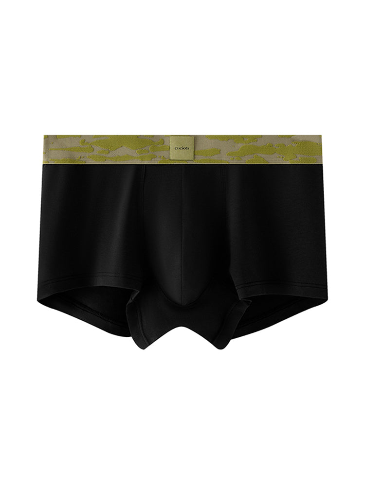 Orlvs-underwear-3 Pack Men's Modal 7A Antibacterial Moisture Wicking Quick Dry U-Pouch Trunks-gay-underwear