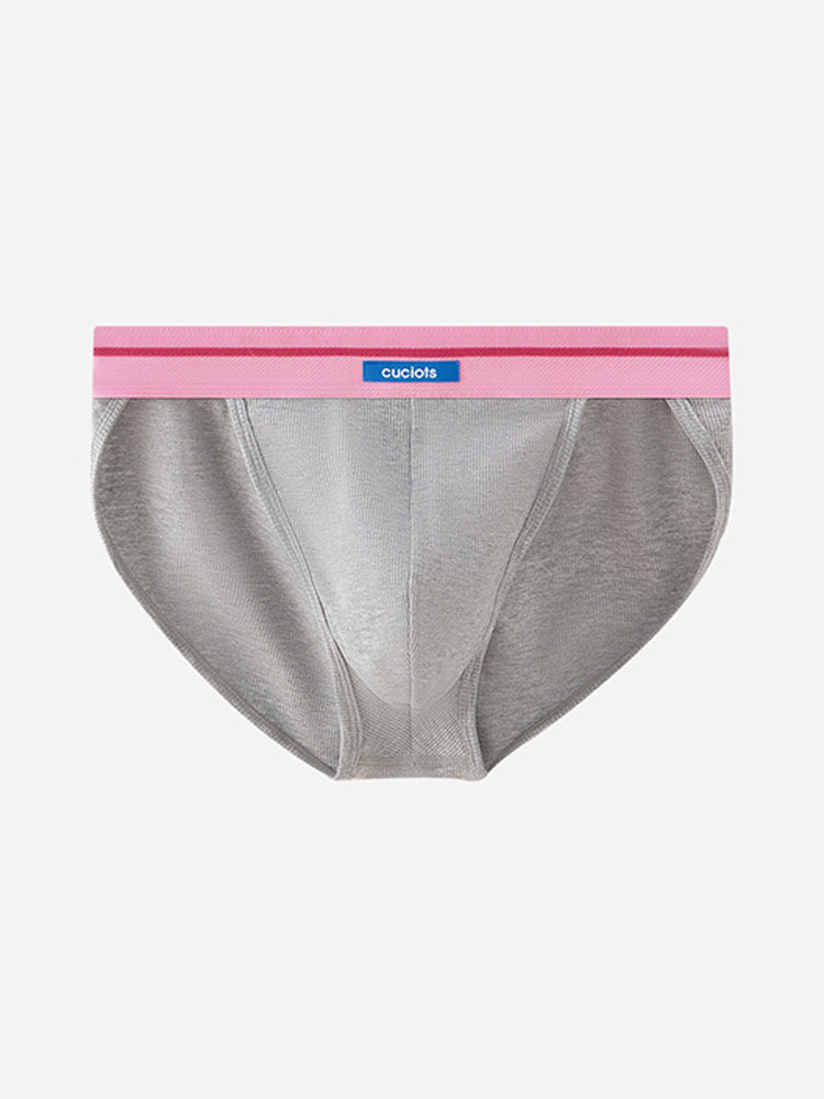 Orlvs-underwear-2 Pack Men's High Cut Cotton Breathable Large Pouch Briefs-gay-underwear