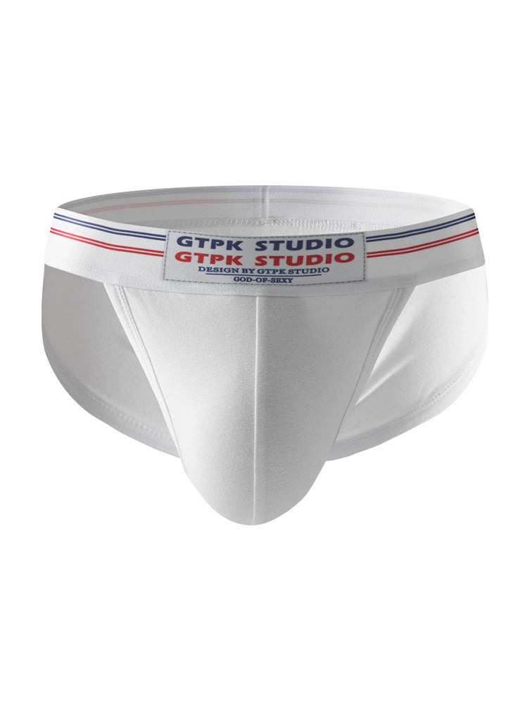 ORLVS Men's 3-Pack Mesh Pouch Briefs with Wide Waistband