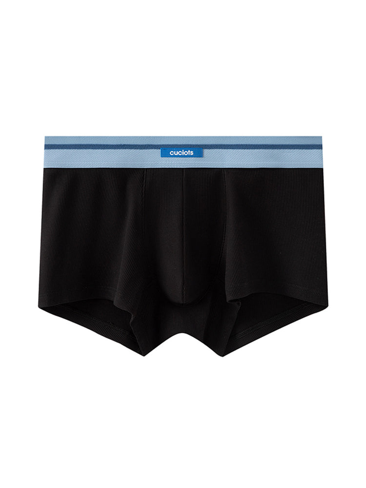 Orlvs-underwear-2 Pack Men's 3D Support Pouch Cotton Breathable Trunks-gay-underwear