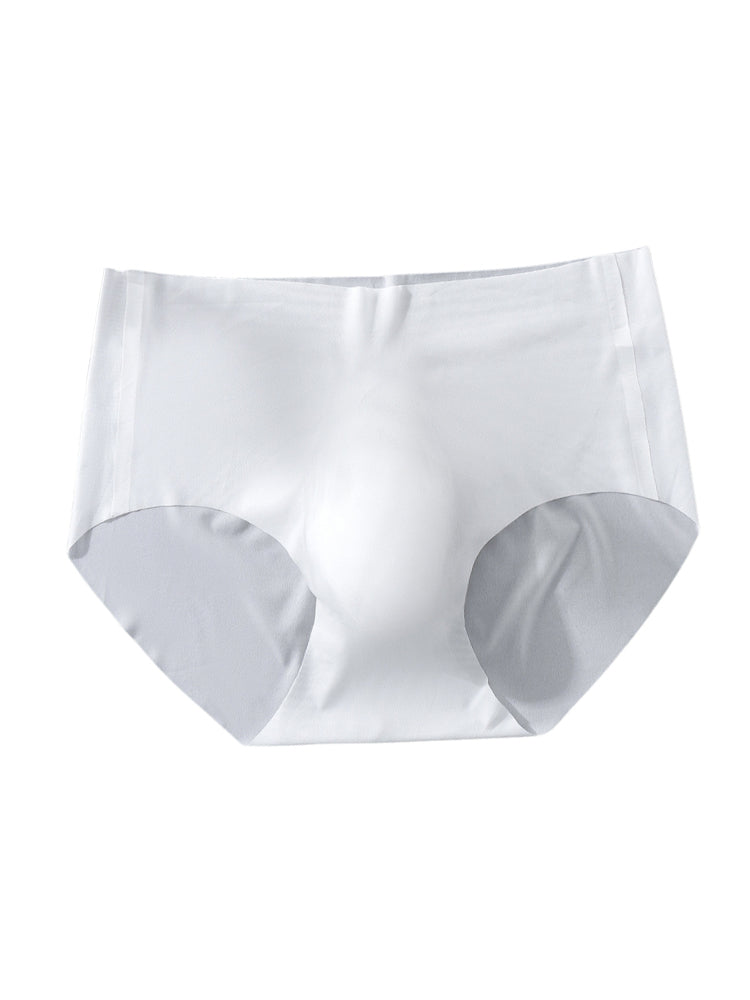 ORLVS Men's 6-Pack Low-Rise Molded Pouch Briefs with Seamless Back