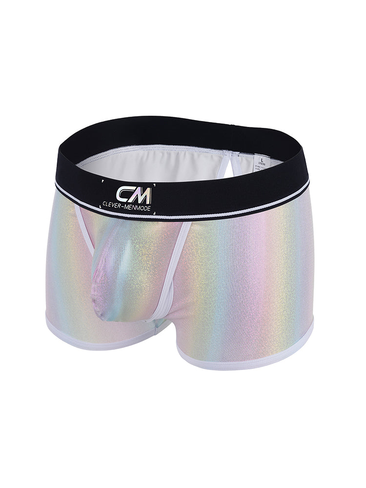 Orlvs-underwear-2 Pack Men's Front & Back Open 3D Pouch Trunks-gay-underwear