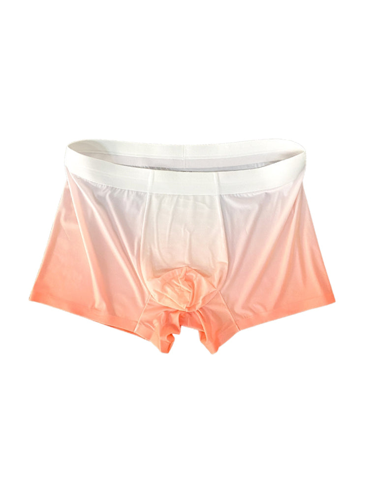Orlvs-underwear-2 Pack Men's Ultra Thin Ice Silk Breathable Gradient Trunks-gay-underwear