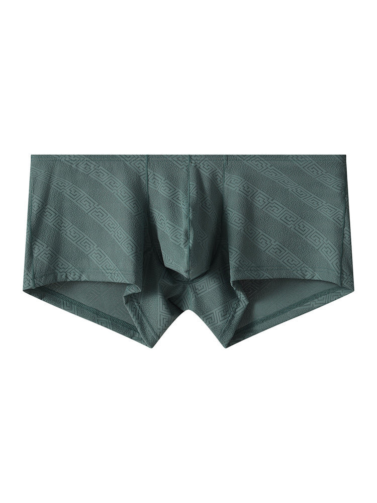 ORLVS Men's 3-Pack Large Pouch Trunks in Mid-Rise Polyamide Blend