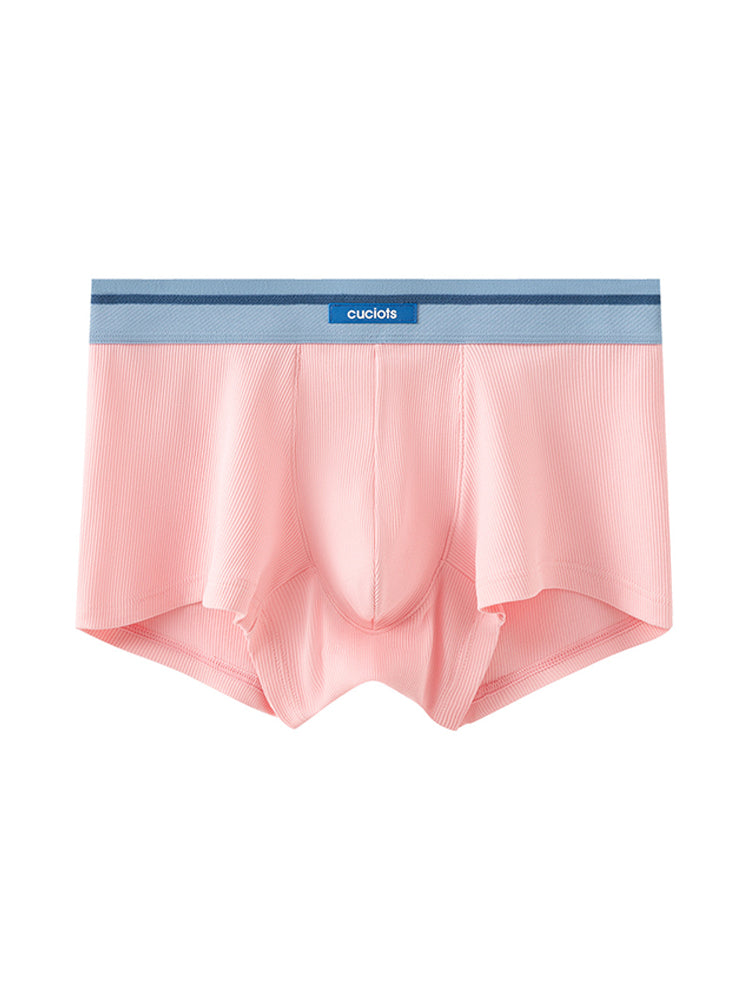 Orlvs-underwear-2 Pack Men's 3D Support Pouch Cotton Breathable Trunks-gay-underwear