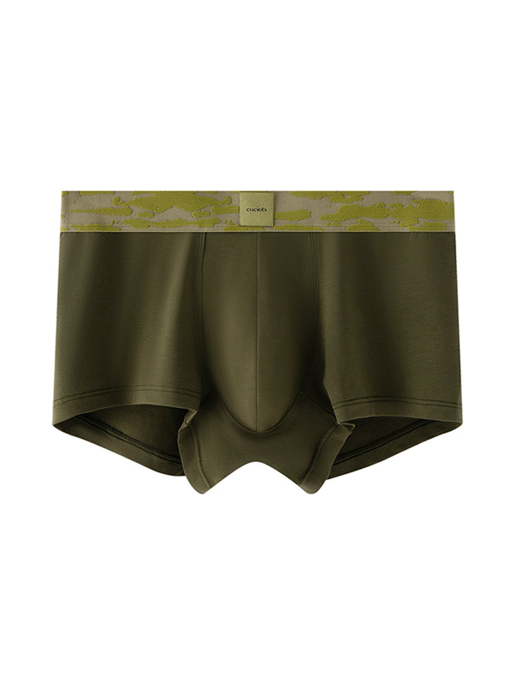Orlvs-underwear-3 Pack Men's Modal 7A Antibacterial Moisture Wicking Quick Dry U-Pouch Trunks-gay-underwear