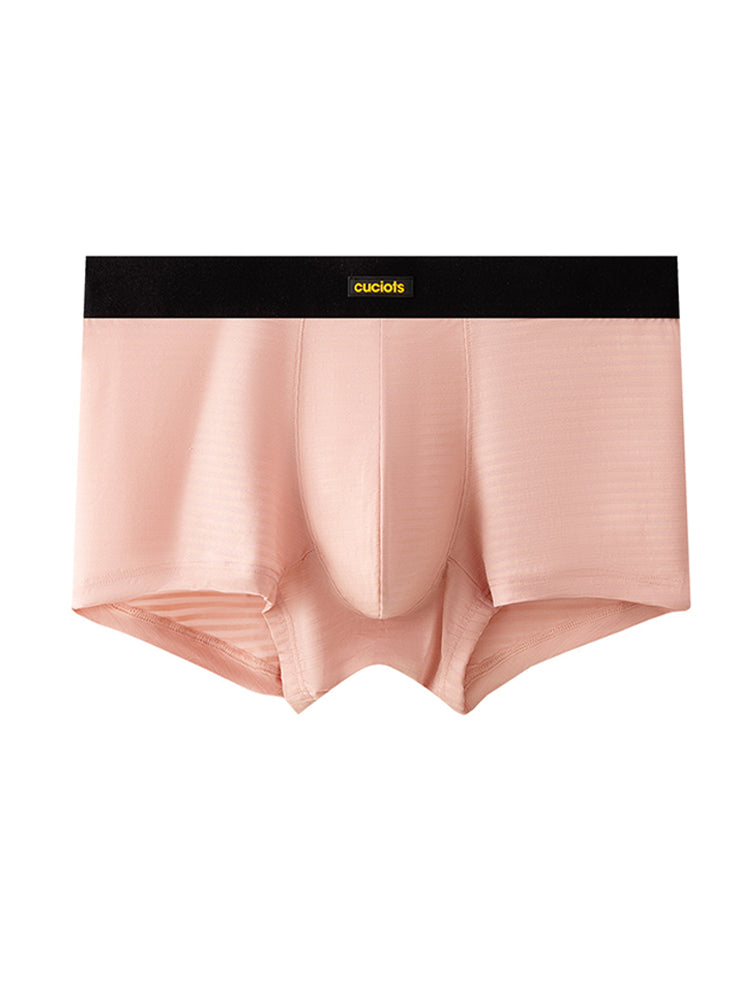 Orlvs-underwear-3 Pack Men's Ice Silk Lightweight Cool Breathable 3D Pouch Trunks-gay-underwear