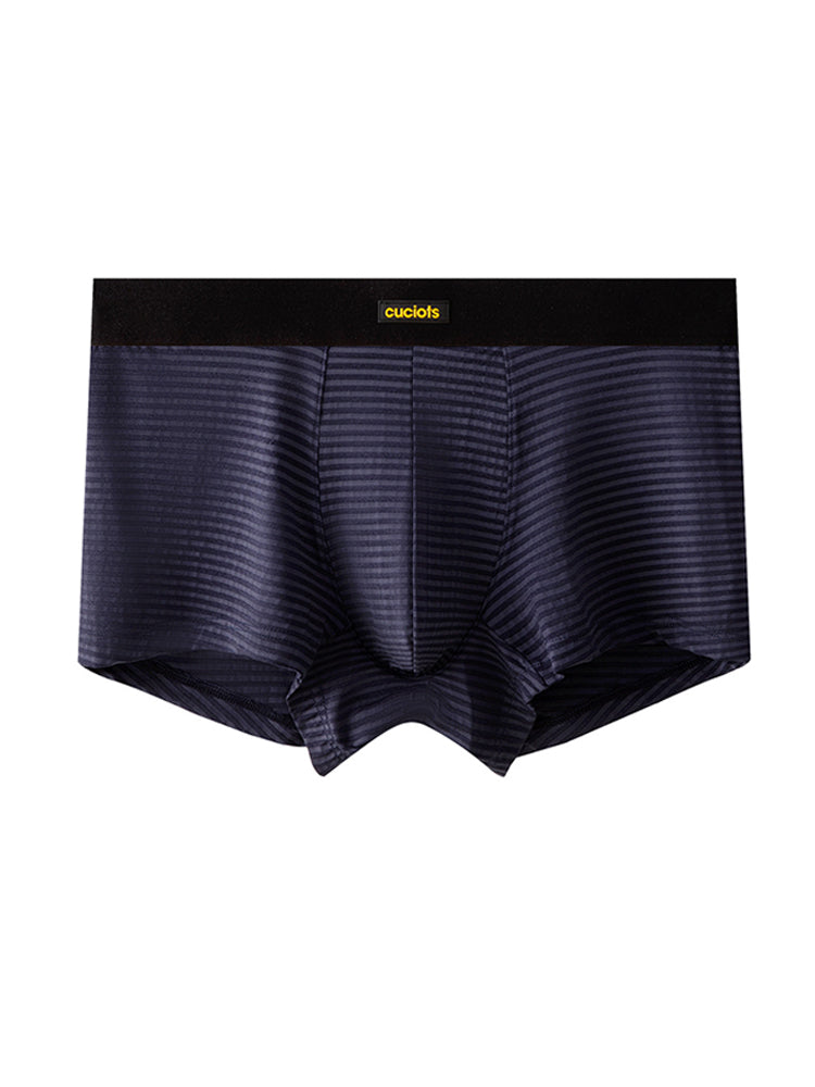 Orlvs-underwear-3 Pack Men's Ice Silk Lightweight Cool Breathable 3D Pouch Trunks-gay-underwear