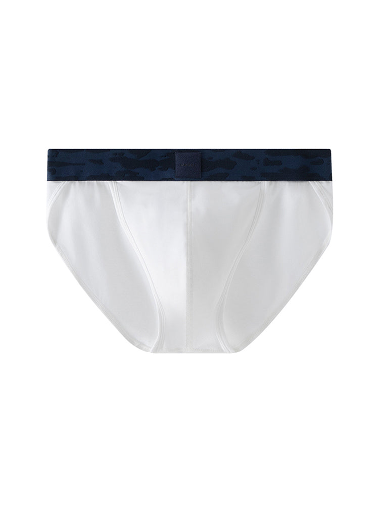 Orlvs-underwear-3 Pack Men's Modal Breathable Double Pouch High Cut Briefs-gay-underwear