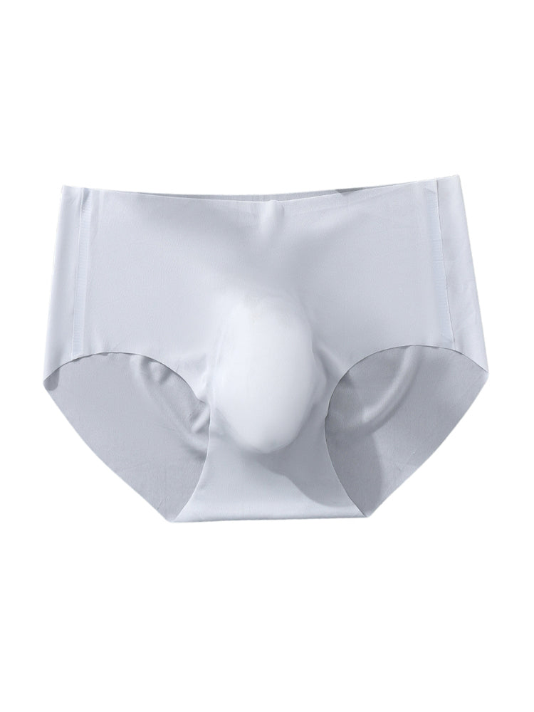 ORLVS Men's 6-Pack Low-Rise Molded Pouch Briefs with Seamless Back