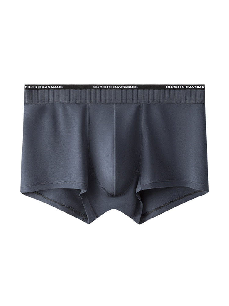 ORLVS Men's 2-Pack Cotton Pouch Trunks with Large Pouch Design