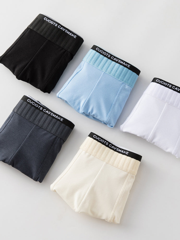ORLVS Men's 2-Pack Cotton Pouch Trunks with Large Pouch Design