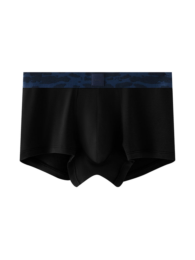 Orlvs-underwear-3 Pack Men's Modal 7A Antibacterial Moisture Wicking Quick Dry U-Pouch Trunks-gay-underwear