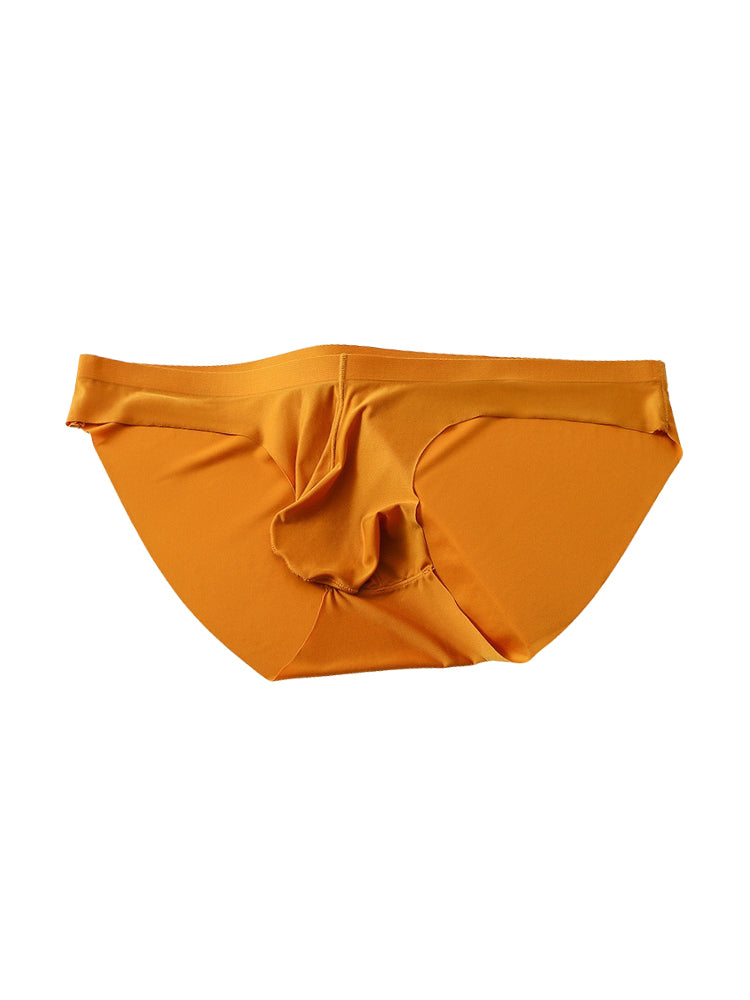 Orlvs-underwear-4 Pack Men's U-Pouch Ultra Thin Ice Silk Seamless Breathable Bikinis-gay-underwear