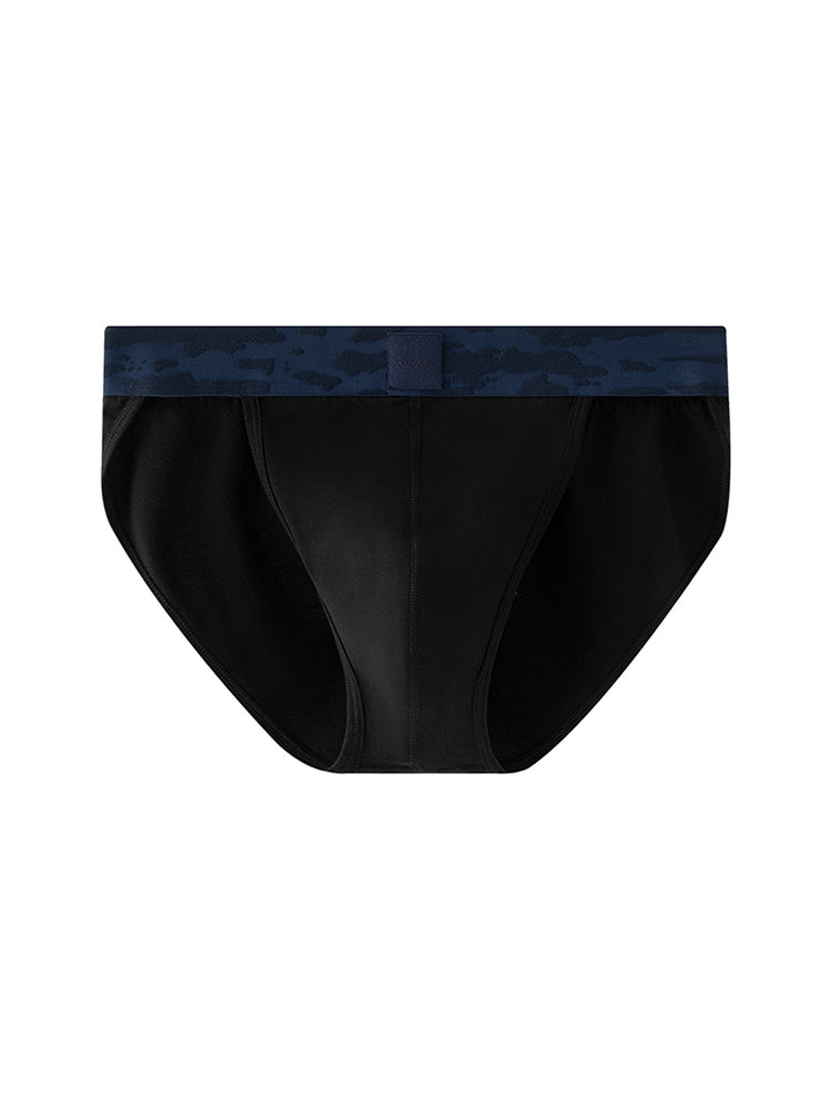 Orlvs-underwear-3 Pack Men's Modal Breathable Double Pouch High Cut Briefs-gay-underwear