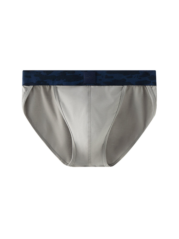 Orlvs-underwear-3 Pack Men's Modal Breathable Double Pouch High Cut Briefs-gay-underwear