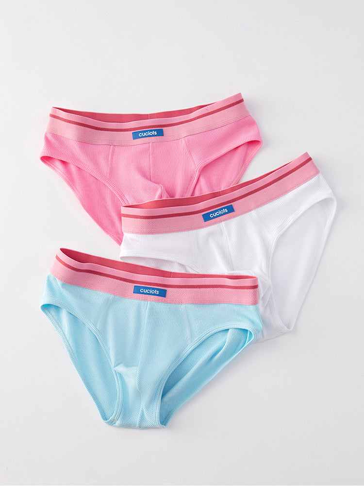 Orlvs-underwear-2 Pack Men's U-Pouch Modal Support Breathable Briefs-gay-underwear
