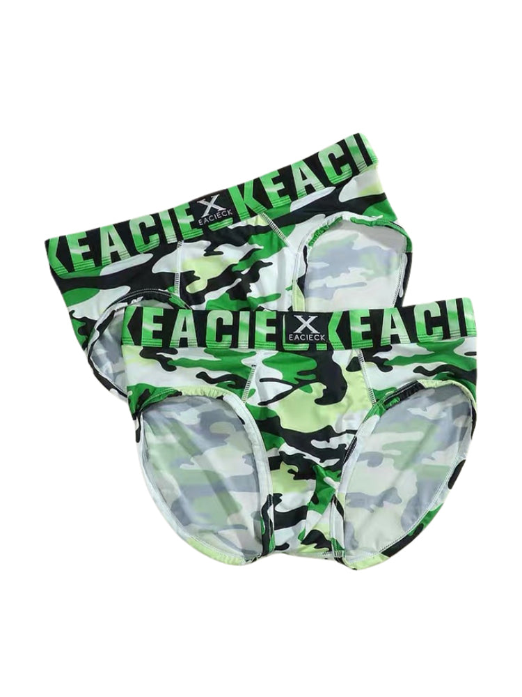 Orlvs-underwear-4 Pack Men's U-Pouch Breathable Ice Silk Print Athletic Briefs-gay-underwear