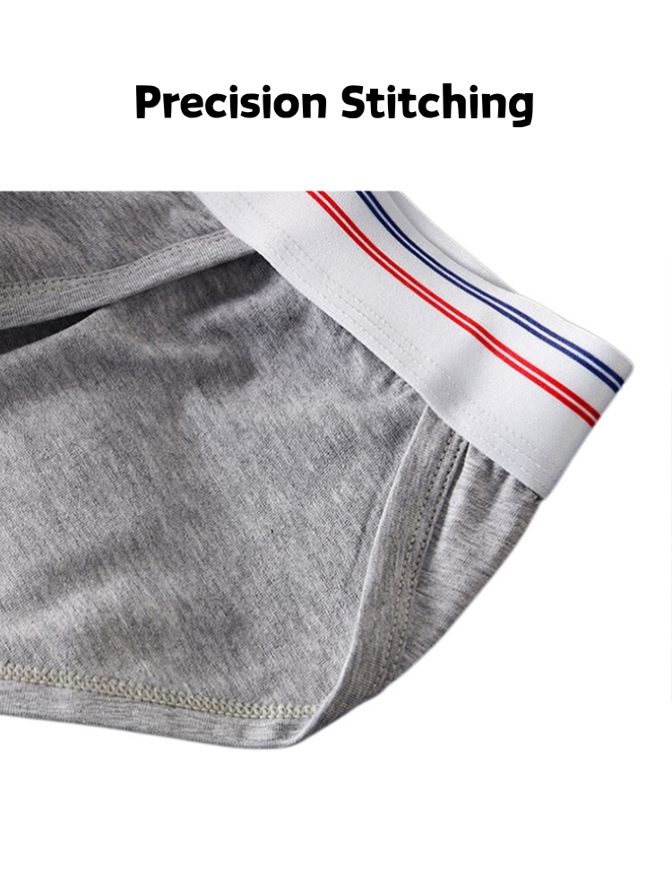 ORLVS Men's 3-Pack Mesh Pouch Briefs with Wide Waistband