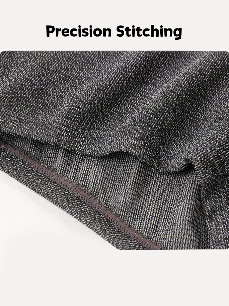 ORLVS Men's 3-Pack Separate Pouch Trunks with Scale Pattern and Mesh