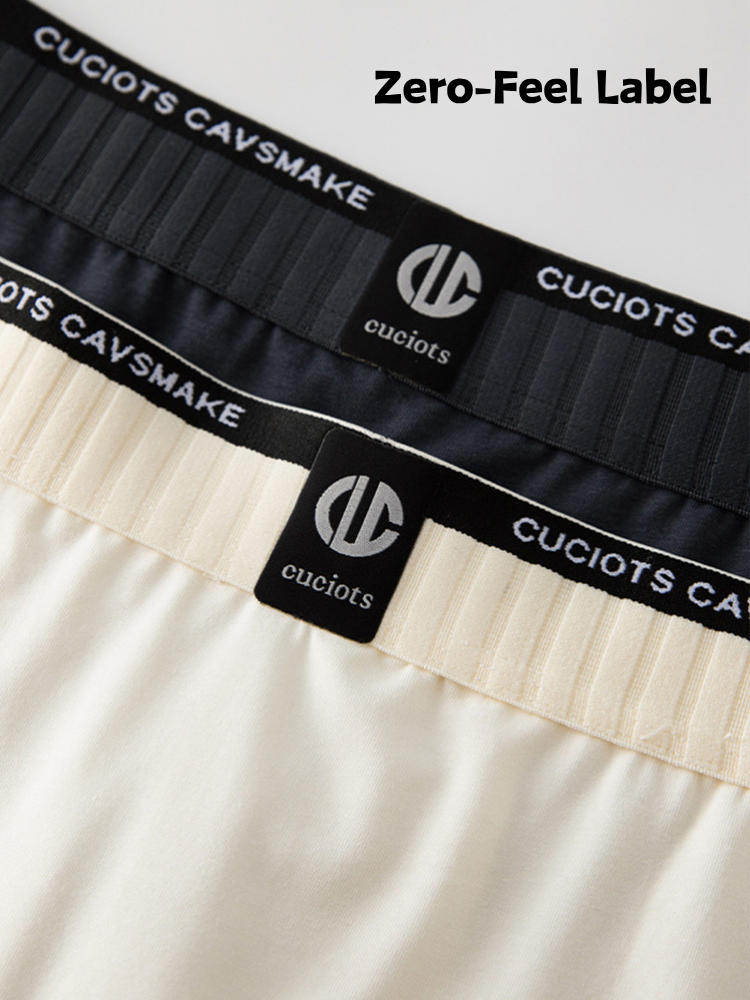 ORLVS Men's 2-Pack Cotton Pouch Trunks with Large Pouch Design