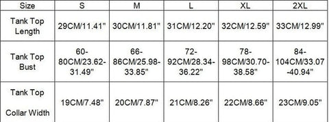 size chart of Men's Erotic Floral Lace Crop Tops - ORLVS.com - gay crop tops. gay casual clothes and gay clothes store