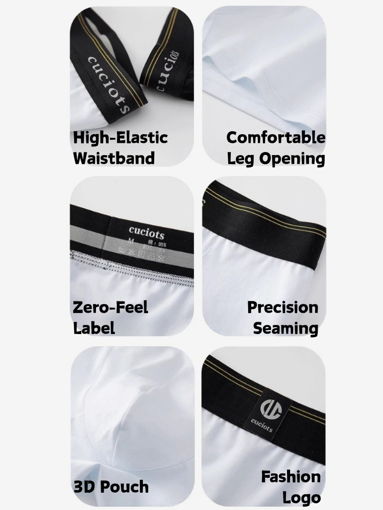 Orlvs-underwear-2 Pack Men's U-Pouch Cotton Moisture Wicking Trunks-gay-underwear