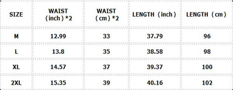 size chart of Mens Mesh Sheer Stretch Lounge Pants - ORLVS.com - gay pajamas. gay loungewear. gay sleepwear