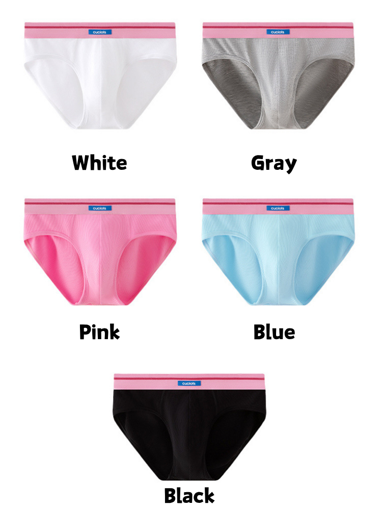 Orlvs-underwear-2 Pack Men's U-Pouch Modal Support Breathable Briefs-gay-underwear
