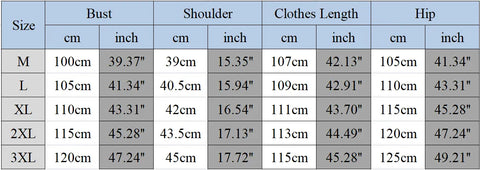 size chart of Men's Zip Up Hooded Muscle Onesie - ORLVS.com - gay men's underwear and swimwear
