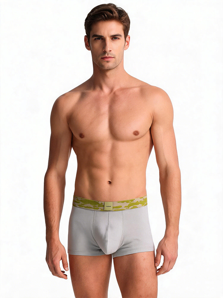 Orlvs-underwear-3 Pack Men's Modal 7A Antibacterial Moisture Wicking Quick Dry U-Pouch Trunks-gay-underwear