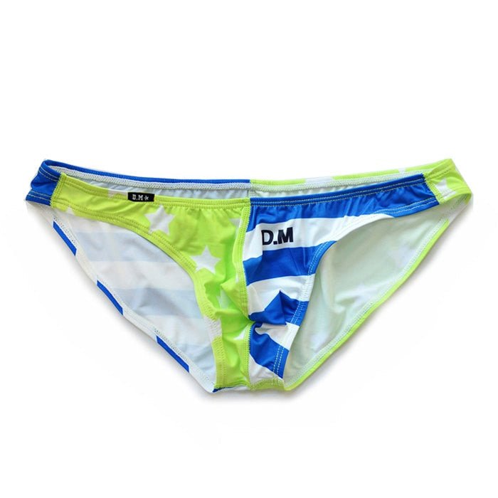 ORVLS Desmiit Stars + Stripes Ultra Thin Swim Briefs gay underwear