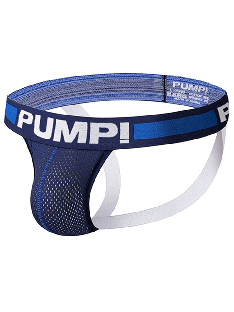 ORLVS UNDERWEARMen's Sexy Mesh Cotton Jockstraps| GAY UNDERWEAR