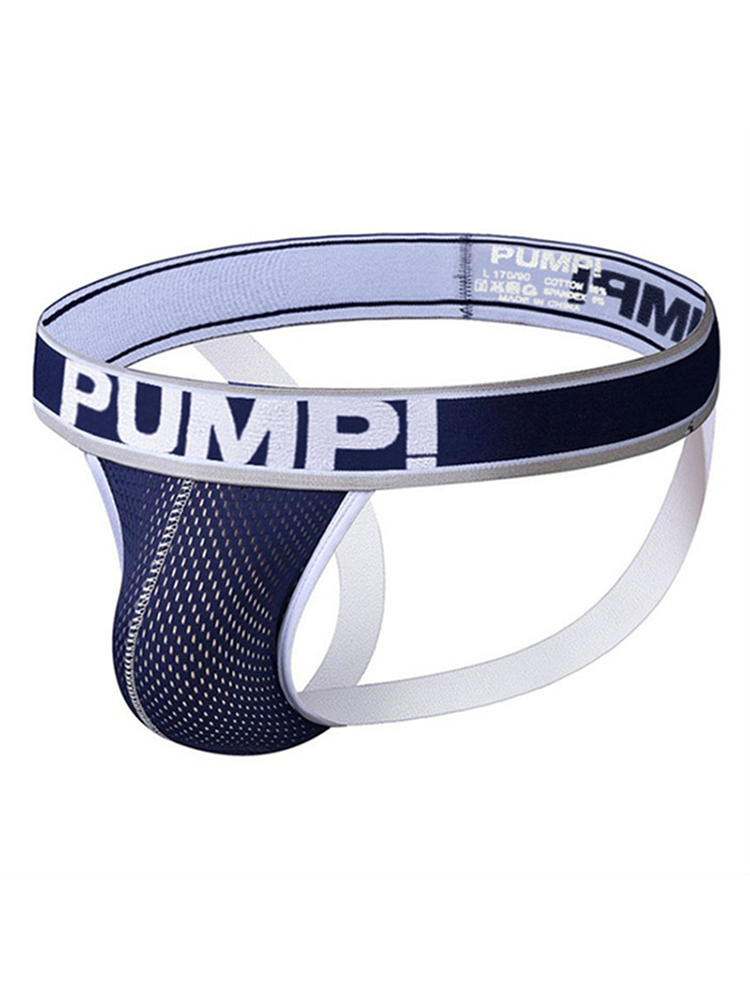 ORLVS UNDERWEARMen's Sexy Mesh Cotton Jockstraps| GAY UNDERWEAR