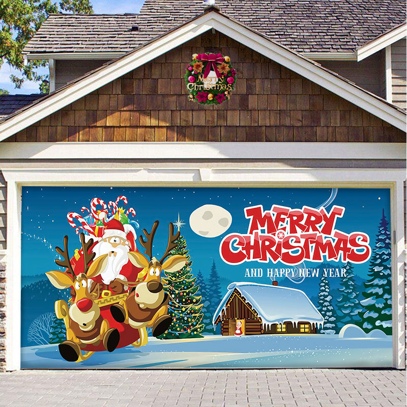 🎄☃Early Christmas 2023 Garage Door Decoration