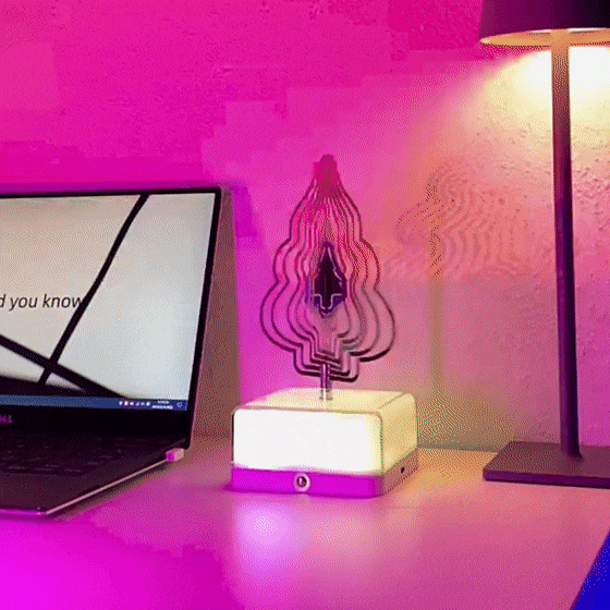 LED 3D Rotating Ambient Night Light