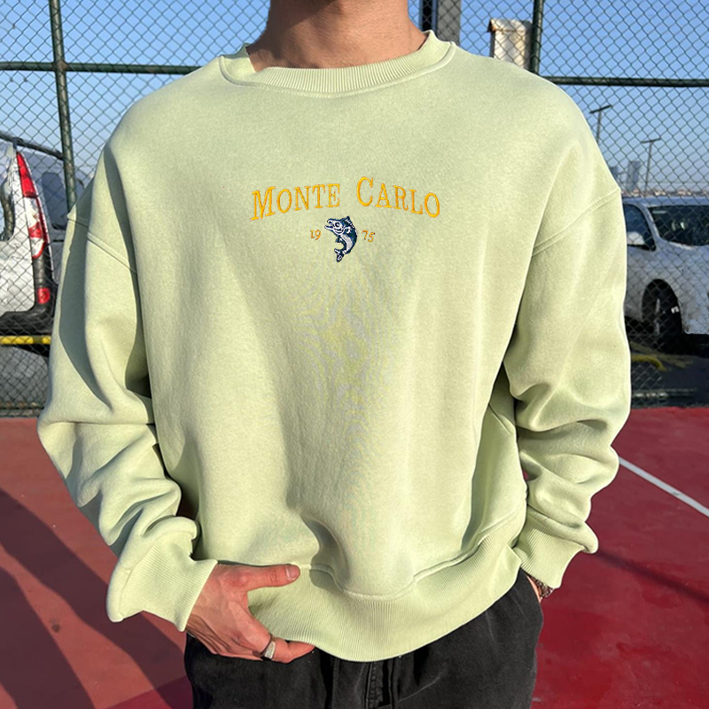 Vintage Monte Carlo Casual Sweatshirt