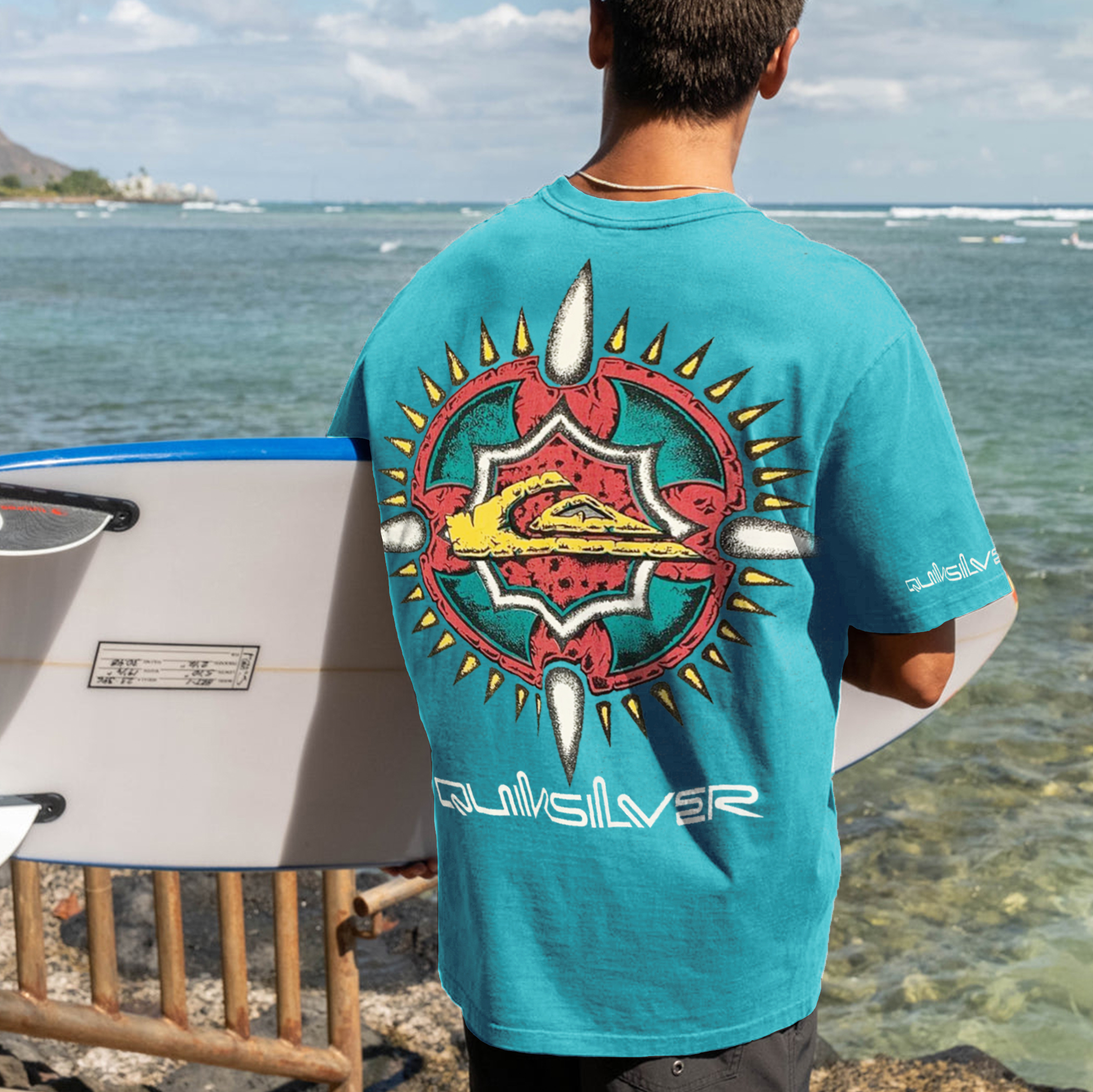 Unisex Vintage Quik Surf Wear T-shirt