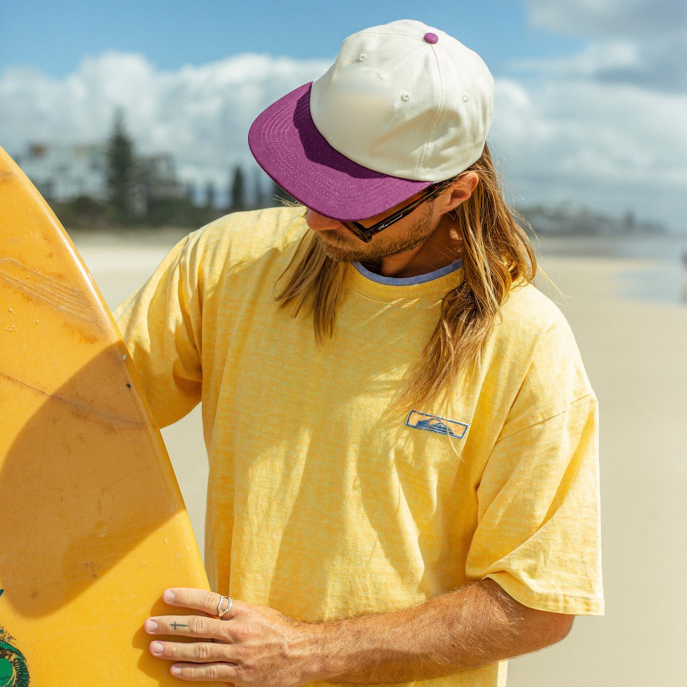 Unisex Colorblock Surf T-Shirt Quicksilver T-Shirt
