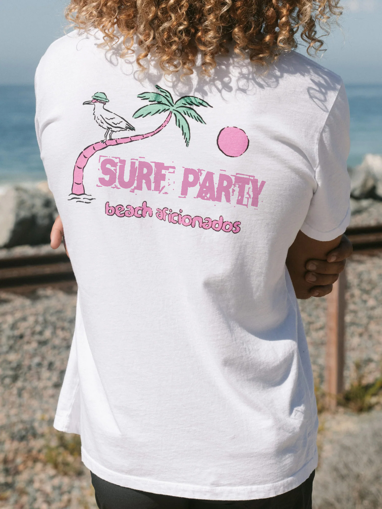 Leisure Holiday Printed Loose T-shirt