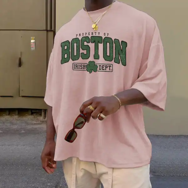 Boston Men's Retro Vintage Outdoors T-shirt
