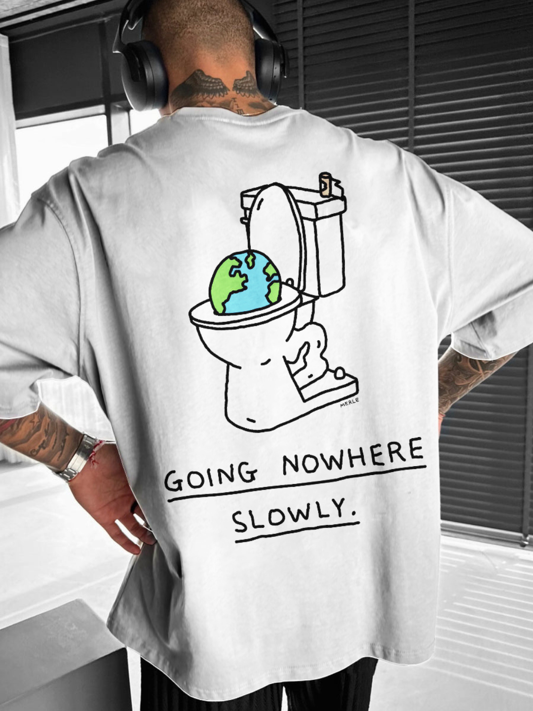 "Going Nowhere Slowly" Skate T-shirt