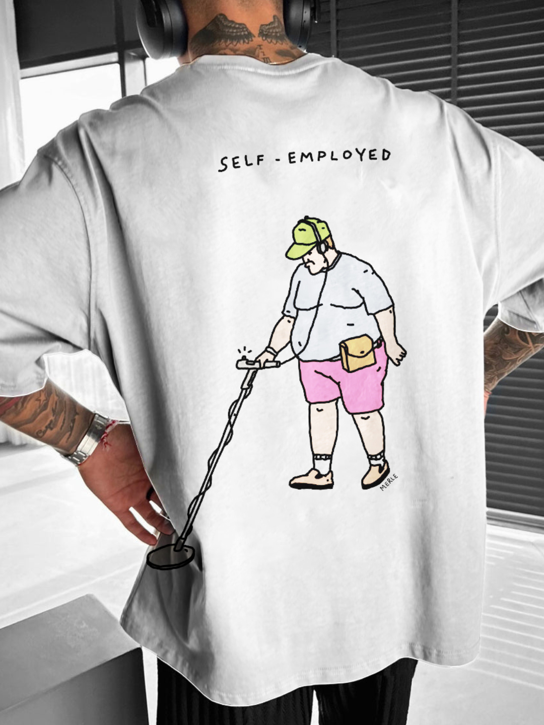 "Self-employed" Skate T-shirt
