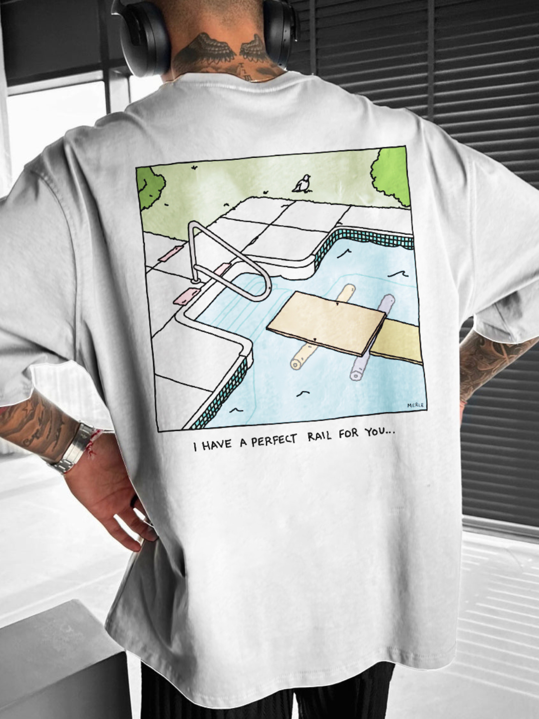 "I have a perfect rail for you..." Skate T-shirt
