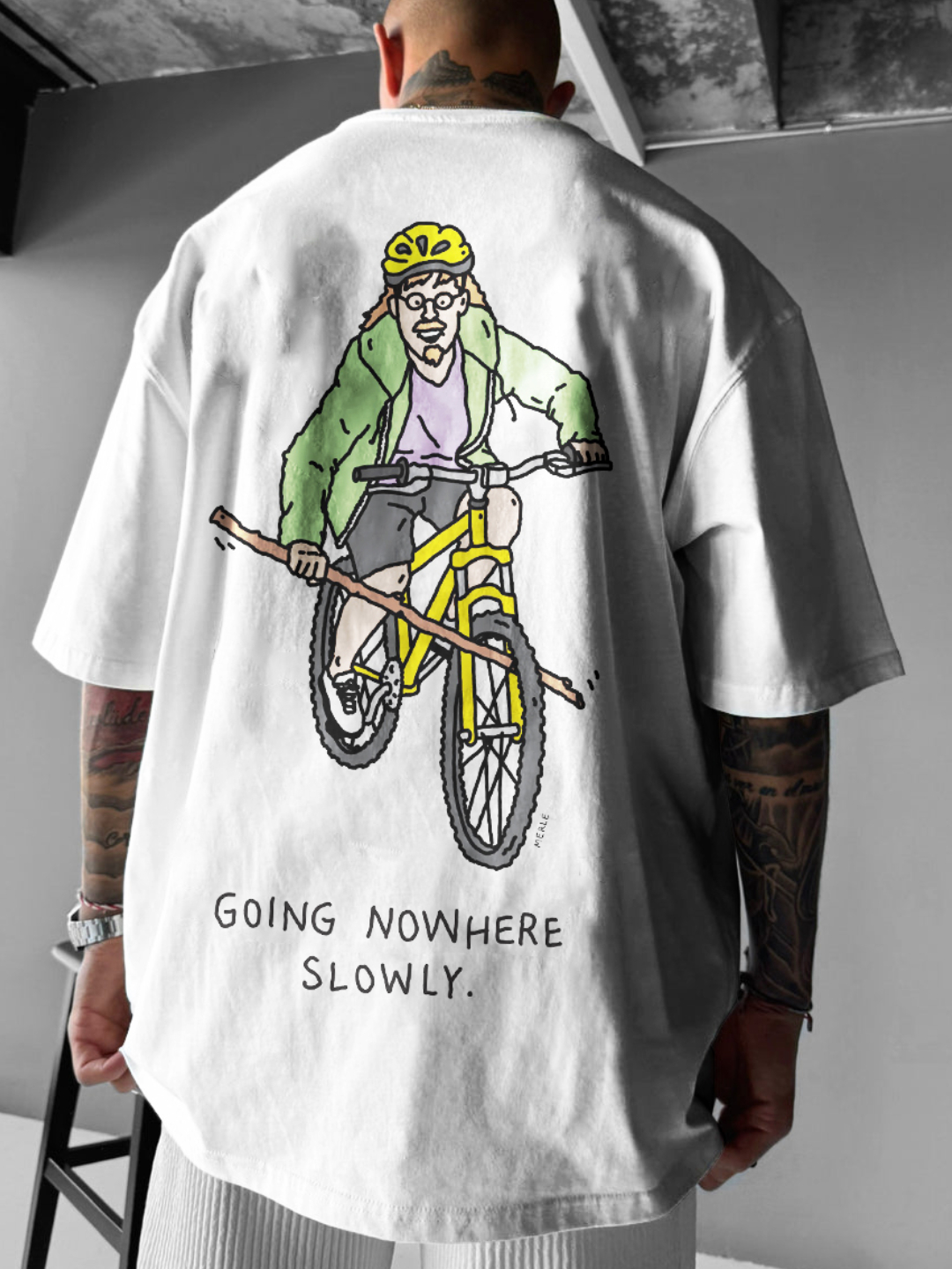 "Going Nowhere Slowly."T-shirt