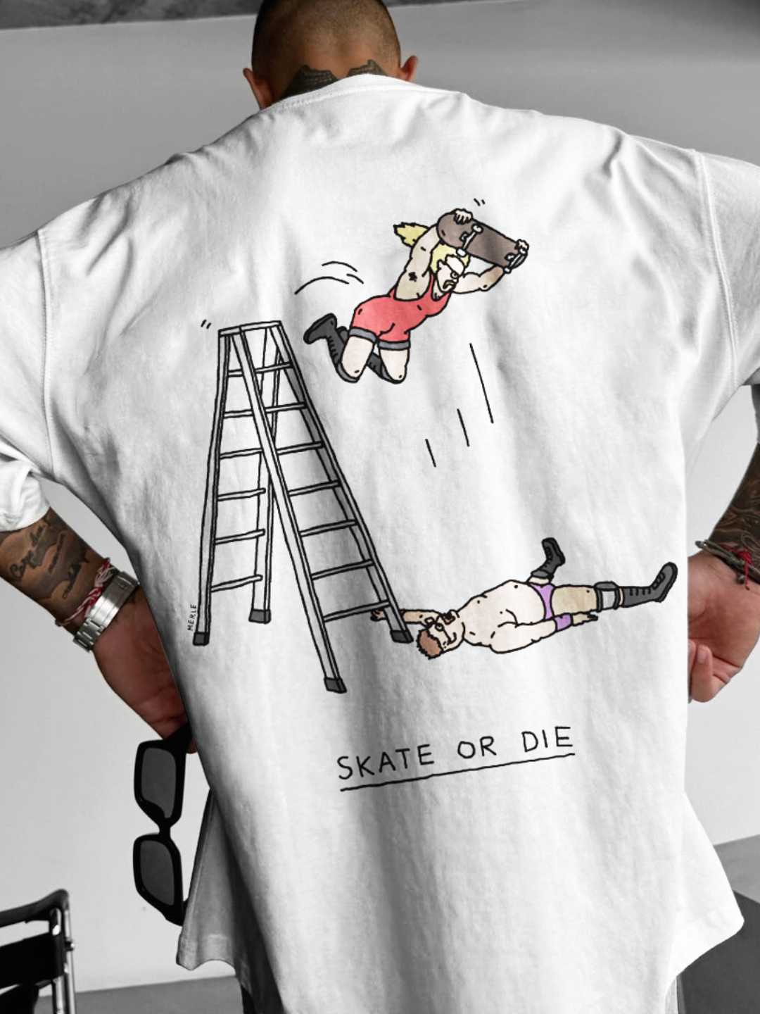 "Skate or Die" Skate T-shirt