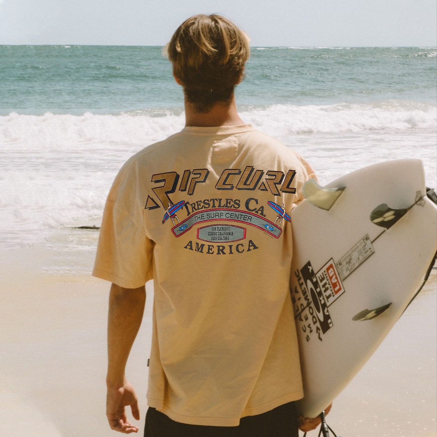 Oversized Rip Curl Holiday Surf T-Shirt