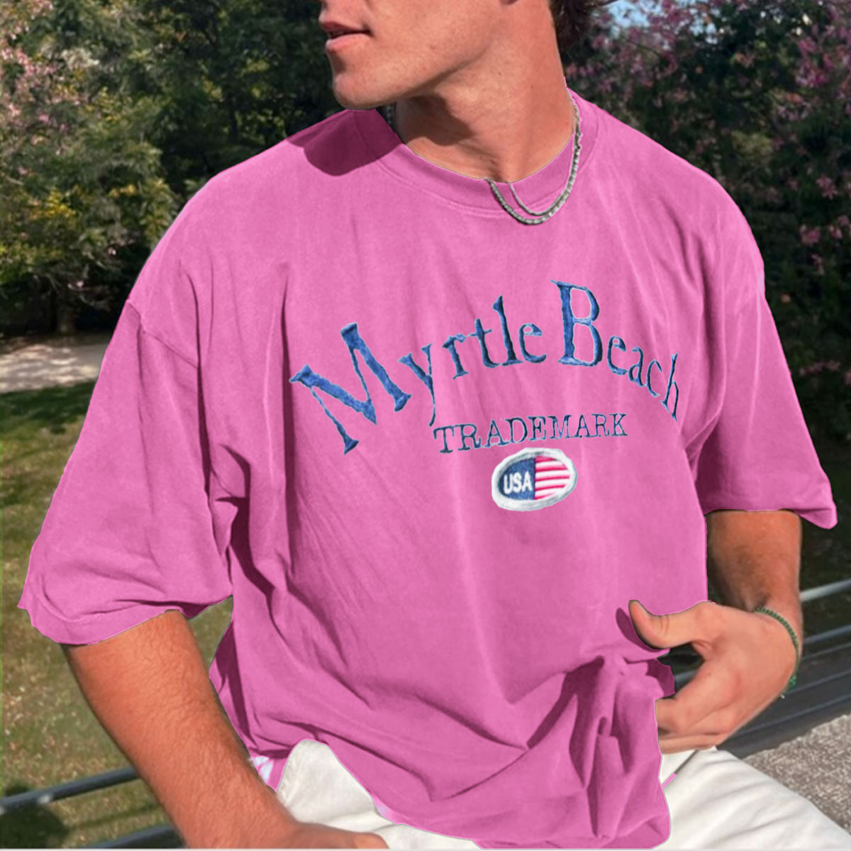Men's Vintage Myrtle-Beach T-Shirt