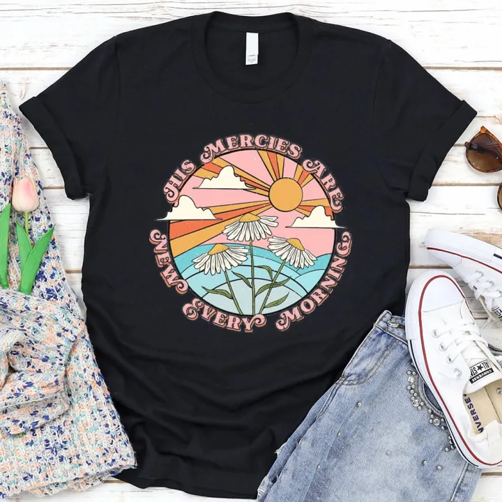 His Mercies Are New Every Morning Retro Shirt